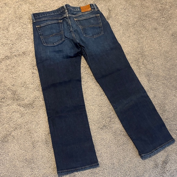 Lucky Brand Men's Dark Blue Straight Jeans - Picture 3 of 3